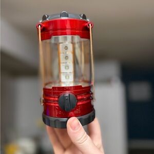 Portable Red LED Camping Lantern